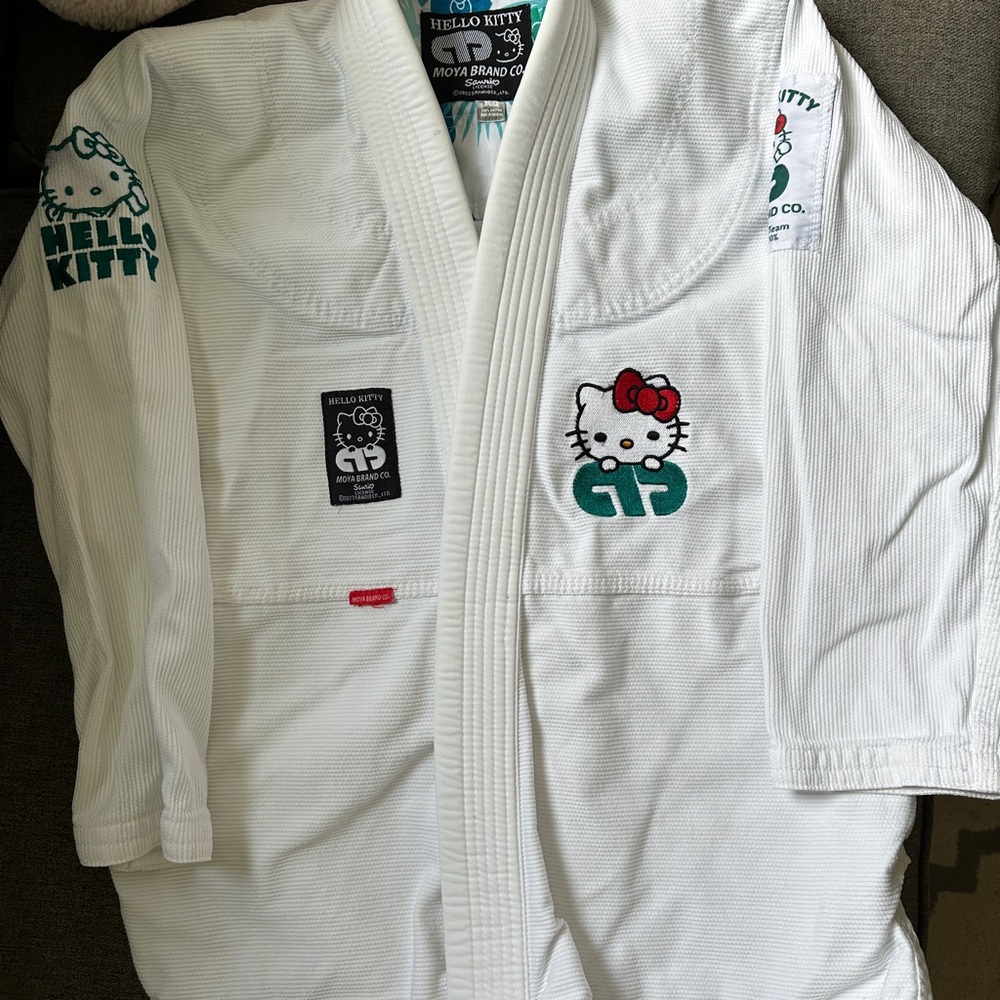 Hello Kitty Kids Jiu-Jitsu Gi - White